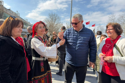 Marteniçka etkinliği renkli görüntülere sahne oldu