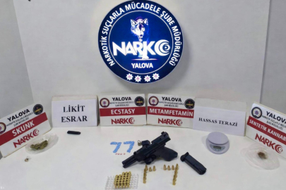 Yalova’da uyuşturucu operasyonunda 4 tutuklama