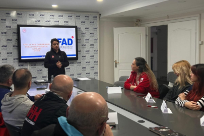AFAD’dan ES-AK’a Afet Psikolojisi Eğitimi