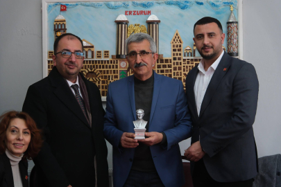 CHP’den Çiftlikköy Erzurumlular Derneği’ne ziyaret