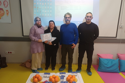 Gebe Okulunda eşli eğitimler devam ediyor