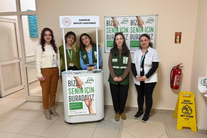Çınarcık Devlet Hastanesi’nden Yeşilay Haftası’na anlamlı destek