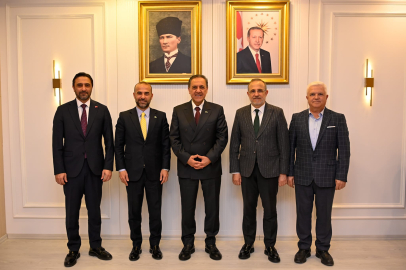 Güçlü ve Sürekli’den Vali Usta’ya ziyaret