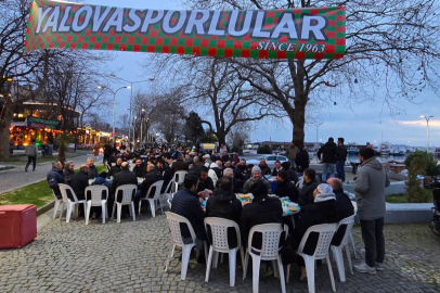 Yalovaspor camiası geleneksel iftarda buluştu