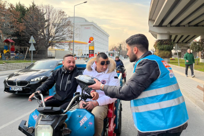 Yalova’da Ak gençlerden iftara beş kala etkinliği