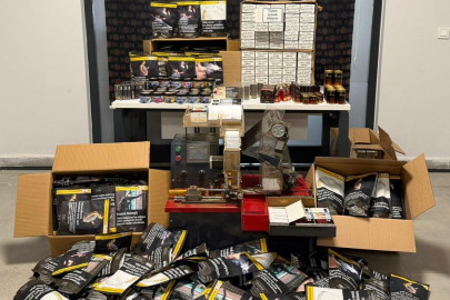 Yalova’da 1 buçuk milyon makaron ele geçirildi