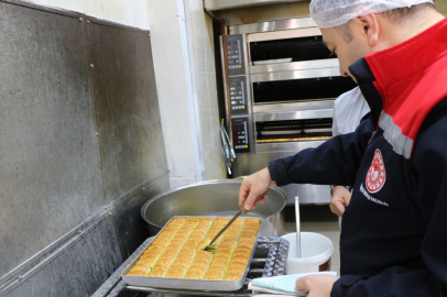 Yalova’da tatlıcılara bayram denetimi