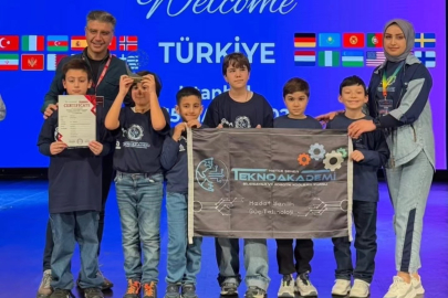 Uzmanlar İlkokulu öğrencilerinden robotik alanında büyük başarı!