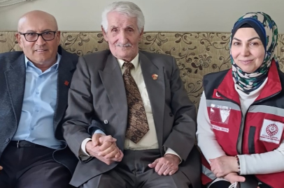 Yalova'da gaziler evlerinde ziyaret edildi