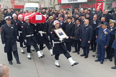 Emekli Tuğgeneral Balkış askeri törenle uğurlandı