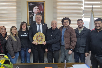 Rektör Yardımcısı Prof. Dr. Serdar Geri’ye tebrik ziyareti