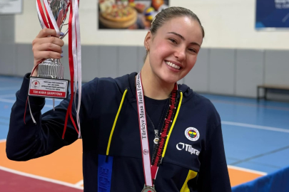 Yalovalı sporcu Ece Haraç hat-trıck yaptı