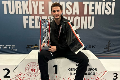 Yalovalı sporcu İbrahim Gündüz koleksiyonuna bir kupa daha ekledi
