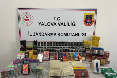 Jandarmadan kaçak tütün operasyonu