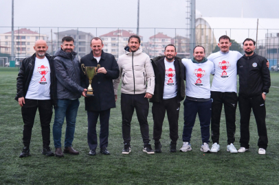 Şampiyon Çiftlikköy kupasına kavuştu