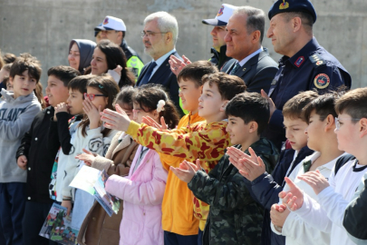 Yalova’da miniklere uygulamalı trafik dersi