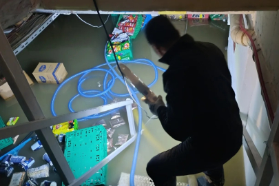 Çınarcık'ta ekipler yağışla mücadele mesaisini tamamladı