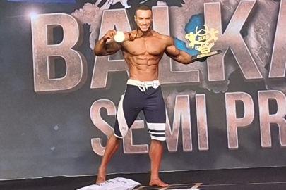 Yalovalı sporcu Göktürk Tolunay İleri Balkan şampiyonu oldu