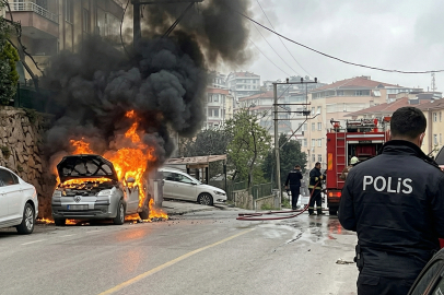 Çınarcık’ta korkutan yangın