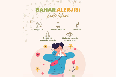 Bahar aylarında polen alerjisine dikkat