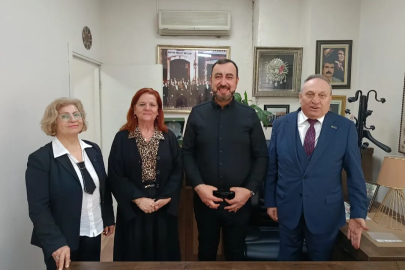 Engin’den Şenol’a hayırlı olsun ziyareti