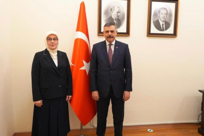 Meliha Akyol’dan İçişleri Bakanı Çiftçi’ye hayırlı olsun ziyareti