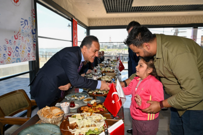 Valisi Usta Otizmli bireylerle kahvaltıda buluştu