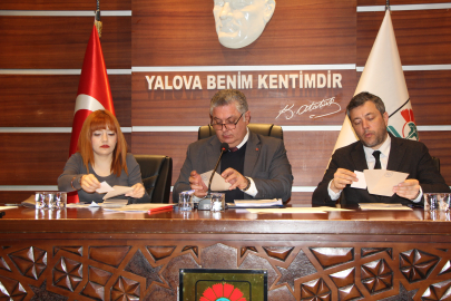Yalova Belediye Meclisi’nde komisyonlar belirlendi