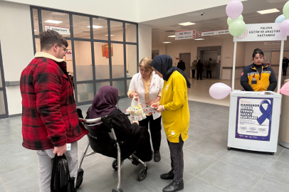 Yalova'da Kanser Haftasında vatandaşlar bilgilendirildi