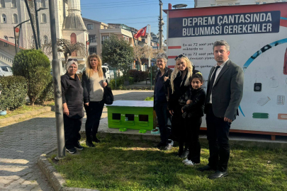 CHP Çiftlikköy’den can dostlar için anlamlı adım: Parklara kedi evleri yerleştirildi