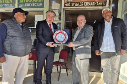 Rektör Bahçekapılı’dan romanlara ziyaret