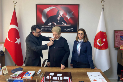 Yalova TEMAD’ın yeni üyesi Nemlioğlu'na rozet takdim edildi