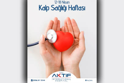 Aktif International Hospital kalp sağlığına değindi