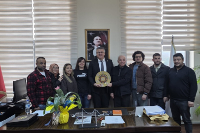 Spor Bilimleri Fakültesi’nden Prof. Dr. Serdar Geri’ye tebrik ziyareti