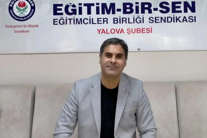 Eğitim Bir-Sen Yalova Şube Başkanı Ahmet Kotçioğlu “Şiddet sarmalı bir milli güvenlik meselesidir”