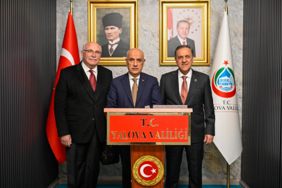 Vahit Kirişçi’den Yalova Valisi Usta’ya ziyaret