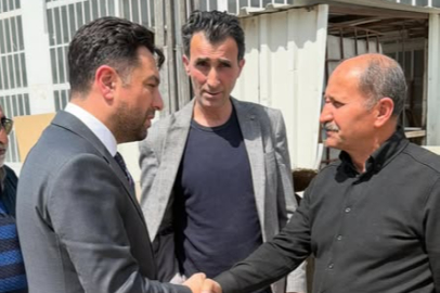 Ak Parti Çiftlikköy İlçe Başkanlığı’ndan sanayi sitesine ziyaret