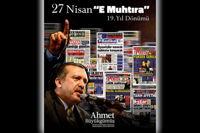Büyükgümüş ve Güçlü'den 27 Nisan E- Muhtırası paylaşımı