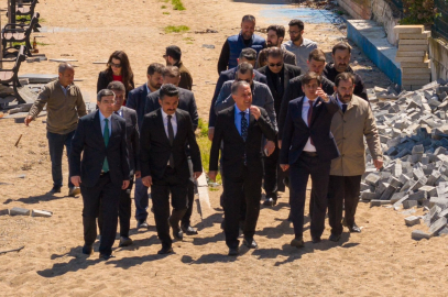 Vali Usta, Kocadere Plajı’nı inceledi