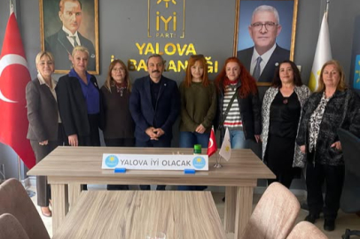 İYİ Parti Yalova İl Başkanlığı’na Atatürkçü Düşünce Derneği’nden ziyaret