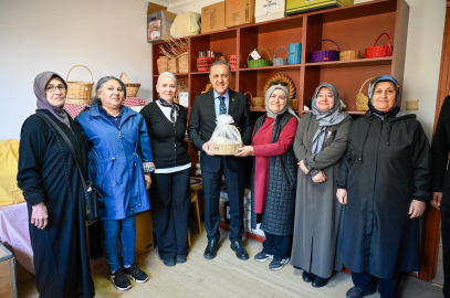 Vali Usta’dan Şenköy Köy Yaşam Merkezi’ne ziyaret