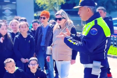Yalova'da çocuklara trafik eğitimi verildi