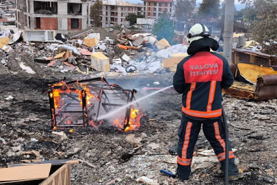 Yalova İtfaiyesi Nisan ayında 127 olaya müdahale etti