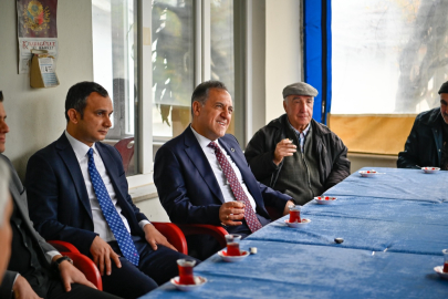 Vali Usta Akköy’de incelemelerde bulundu