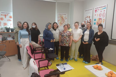 Gebe Okulu 1. Tur Eğitimi başarıyla tamamlandı
