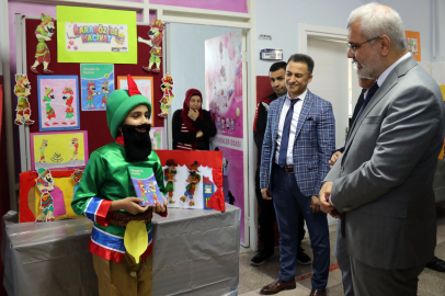 Öğrencilerden kitap dolu proje sergisi