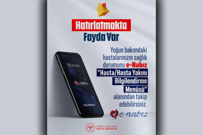 Yalova İl Sağlık Müdürlüğü’nden yoğun bakım hastaları için önemli hatırlatma
