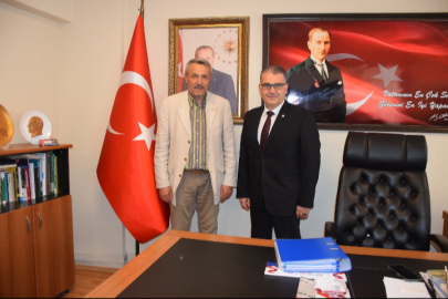 Yalova TÜRFAD’dan Kültür Müdürüne hayırlı olsun ziyareti
