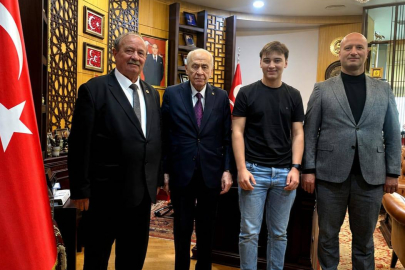Başkan Temel vizyon projelerini Bahçeli’ye sundu