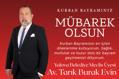 AV. TARIK BURAK EVİM BAYRAM MESAJI